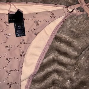 Patterned bikini set